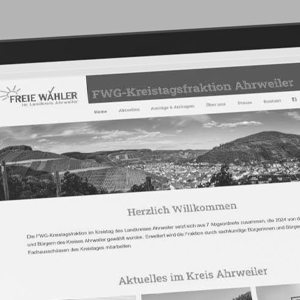 FRIEDSAM Werbeagentur macht Werbung für FWG Kreistagsfraktion 1