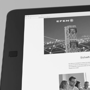 FRIEDSAM Werbeagentur macht Werbung für Relaunch EFEN 1
